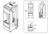 Piec na pellet Evoca NIS EVO 9 kW + WiFi gratis